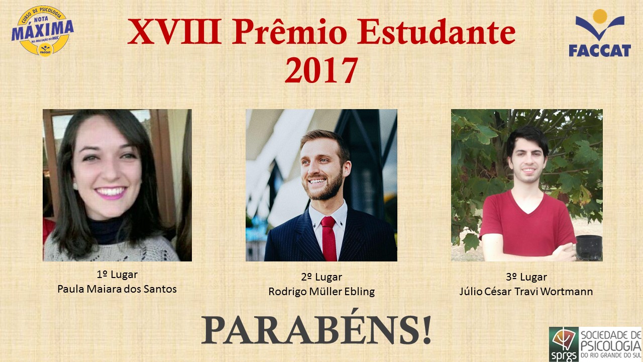 XVIII Prêmio Estudante