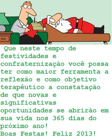 Psicologia: Mensagem de Natal Psicologia: Mensagem de Natal